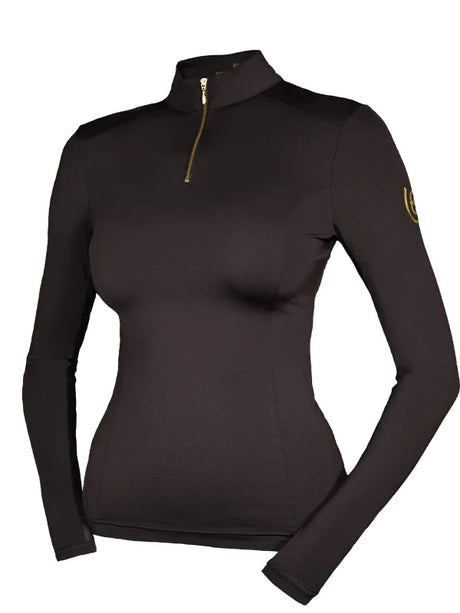 Equestrian Stockholm Air Breeze Base Layer Golden Brown