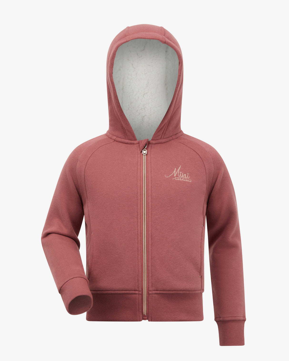 LeMieux Mini Sherpa Lined Lily Hoodie Orchid