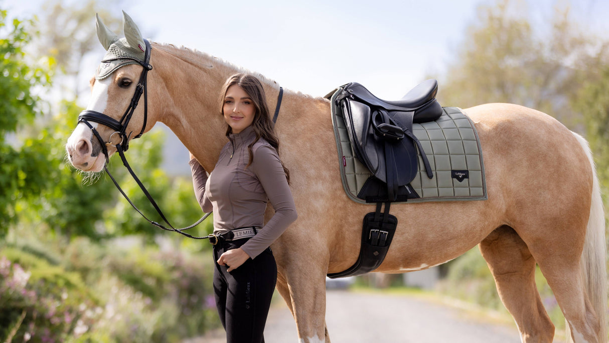LeMieux Loire Classic Dressage Saddle Pad Fern