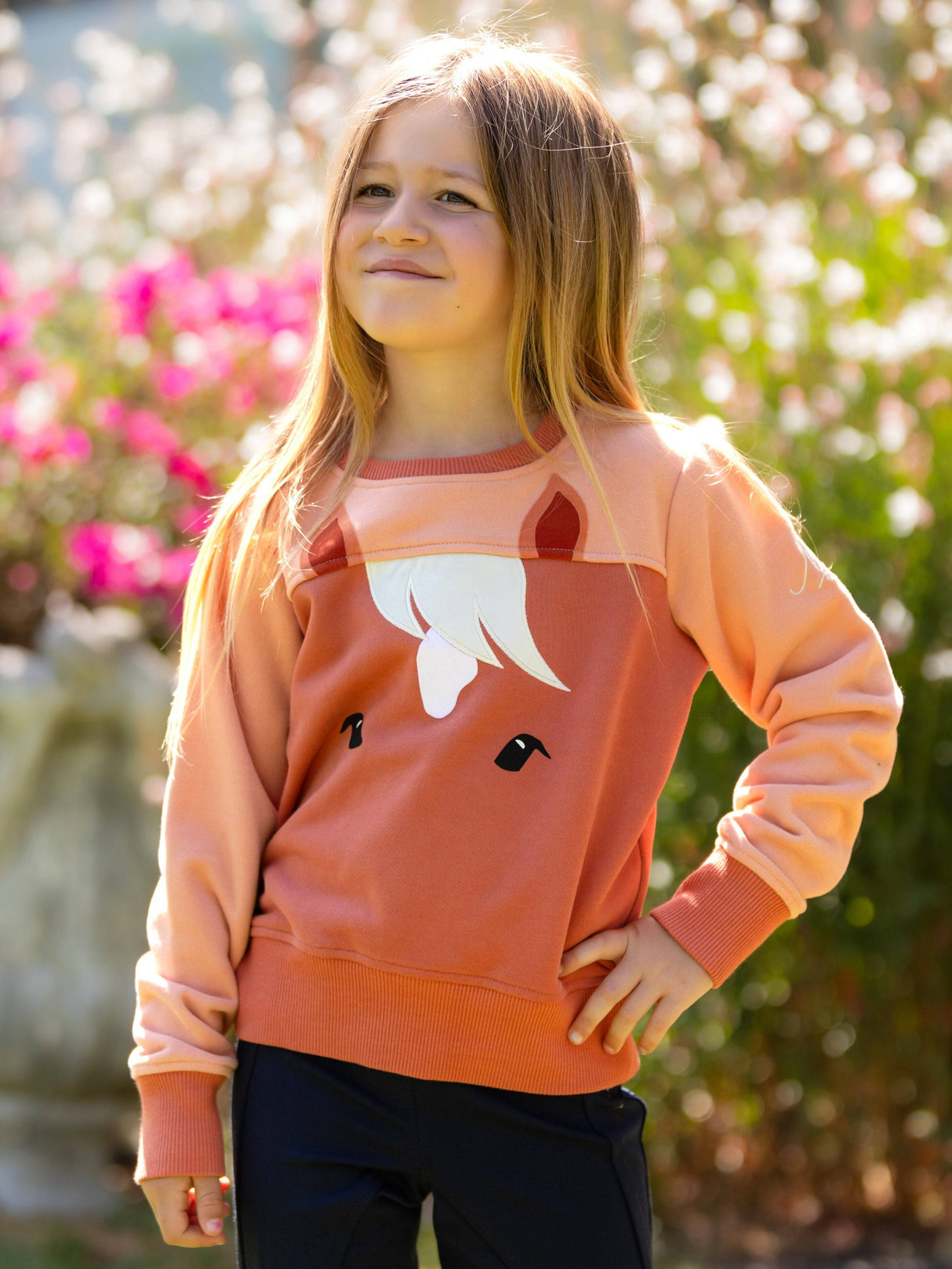 LeMieux Mini Pony Sweatshirt Apricot