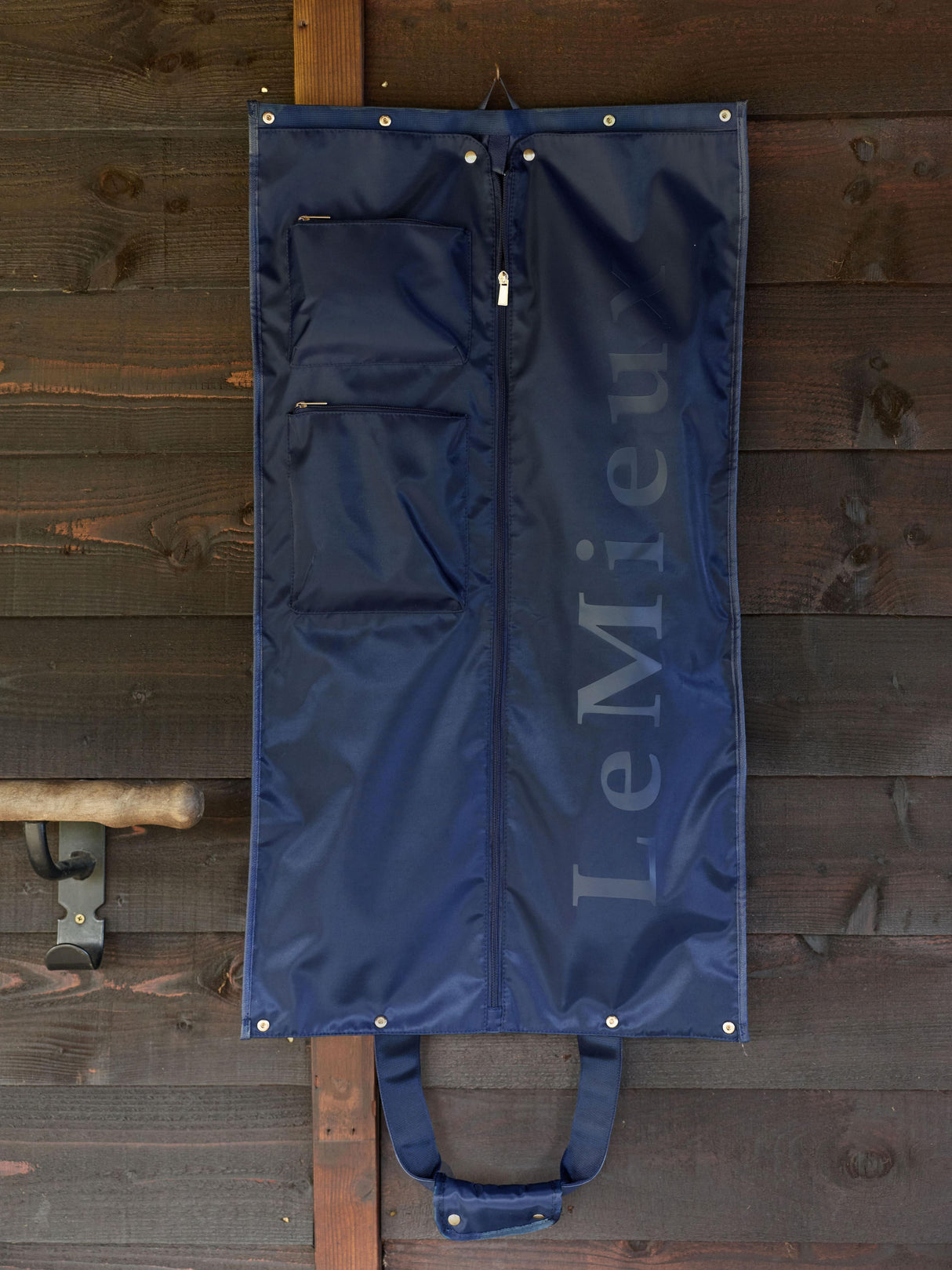 LeMieux Luxe Show Jacket Duffle Bag Navy