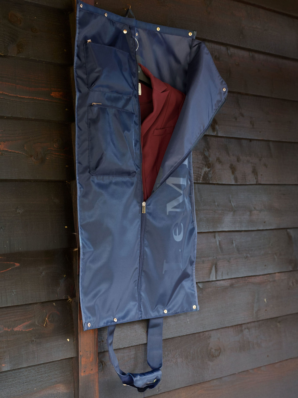 LeMieux Luxe Show Jacket Duffle Bag Navy