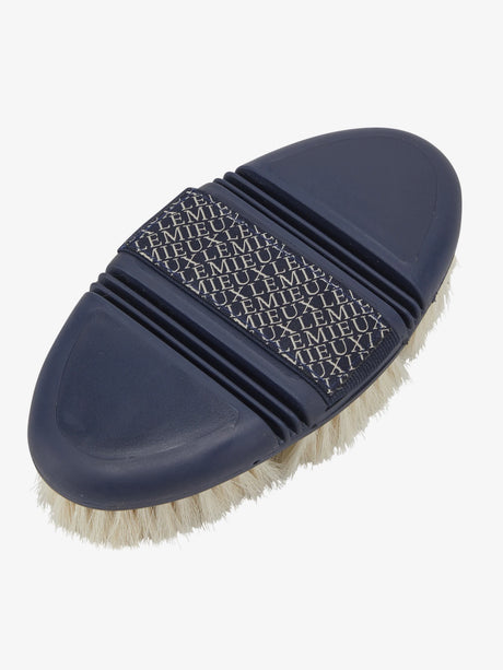 LeMieux Flexi Goat Hair Body Brush Navy