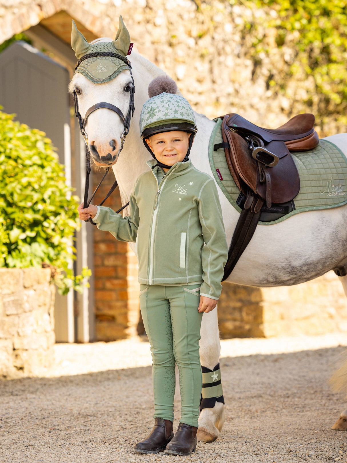 LeMieux Mini Mari Zip Through Jacket Thyme