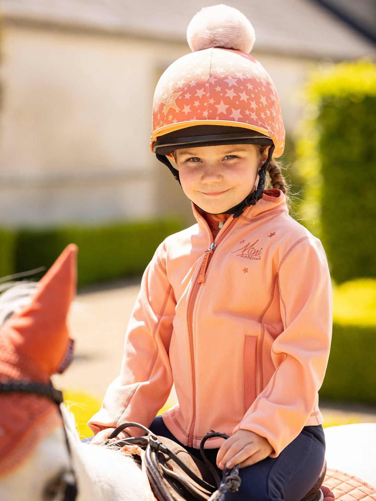 LeMieux Mini Mari Zip Through Jacket Sherbert