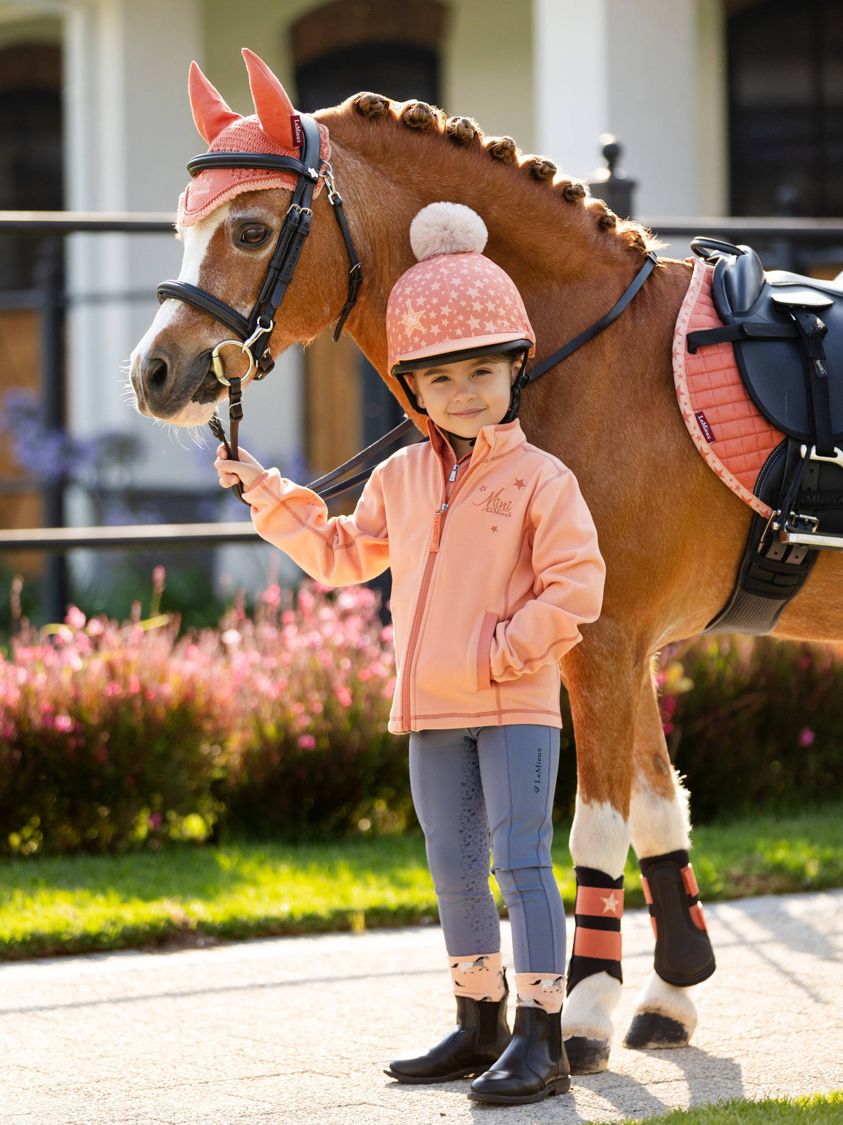 LeMieux Mini Mari Zip Through Jacket Sherbert