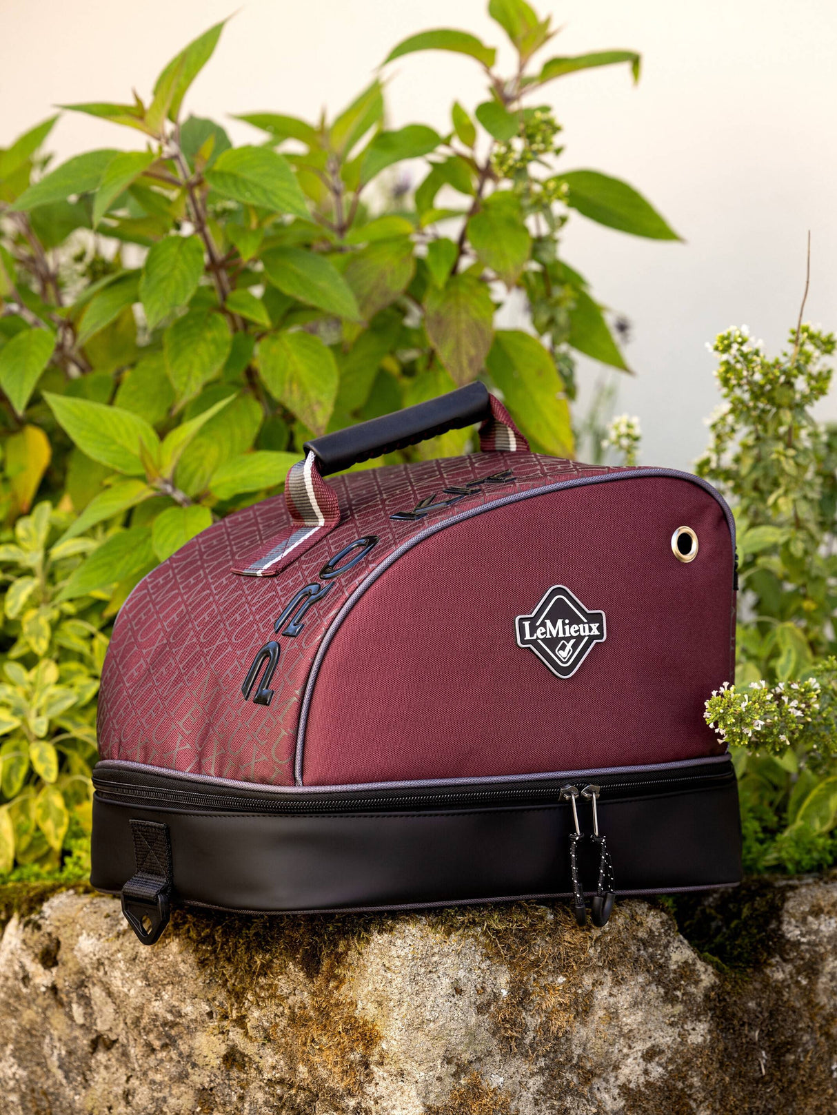 LeMieux Elite Pro Hat Box Burgundy