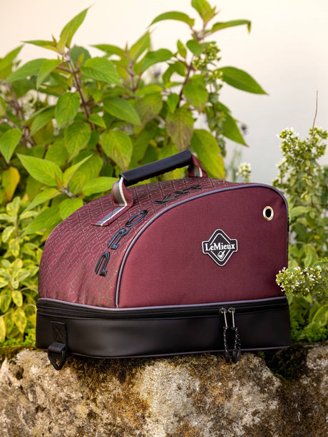 LeMieux Elite Pro Hat Box Burgundy