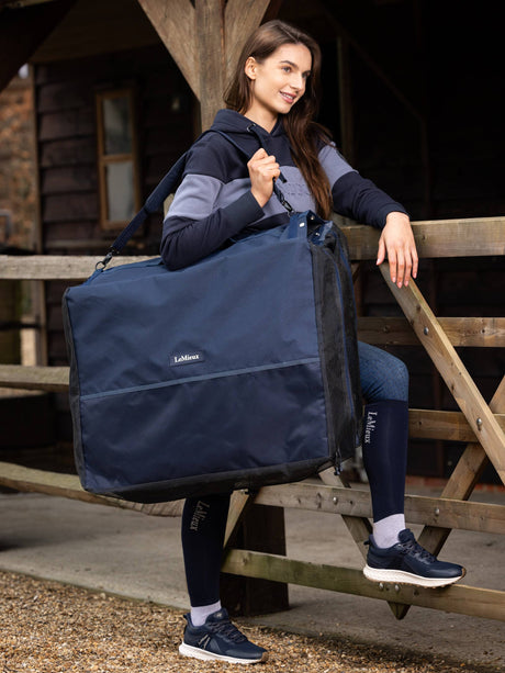 LeMieux Saddle Pad Carry Bag Navy
