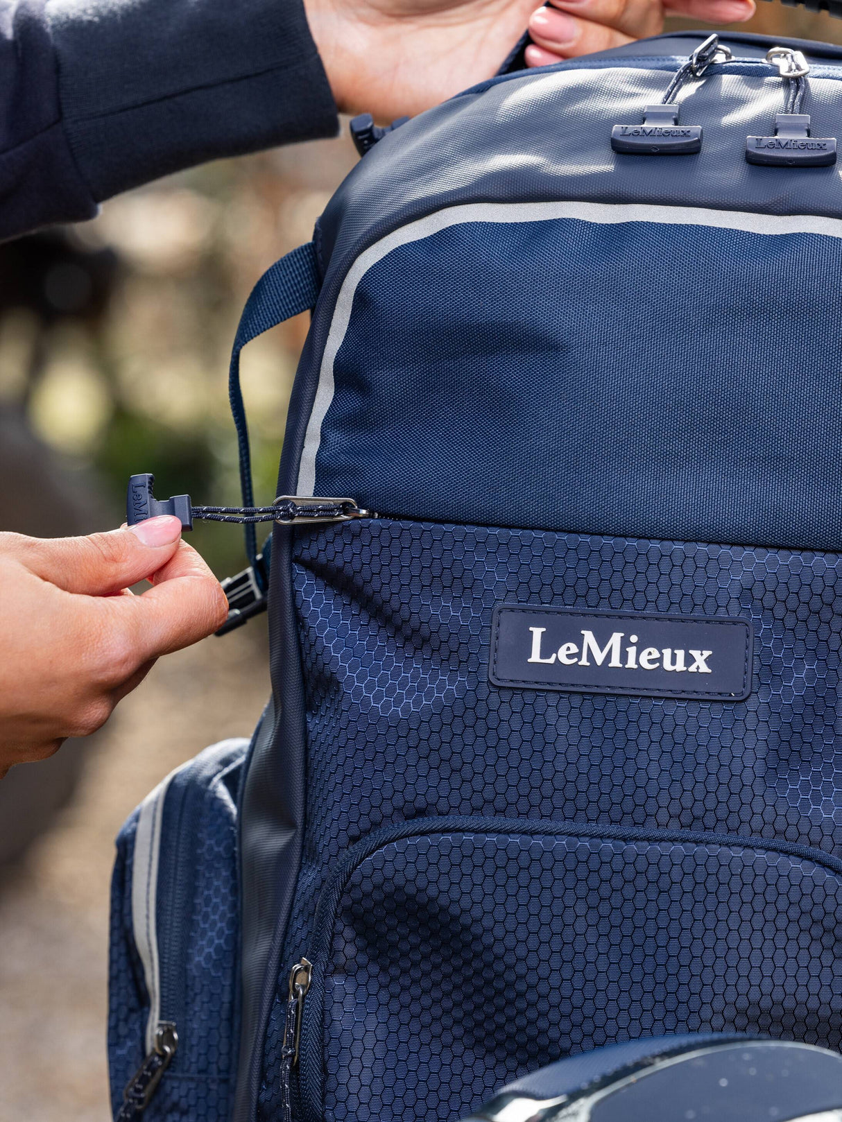 LeMieux Pro Rucksack Navy