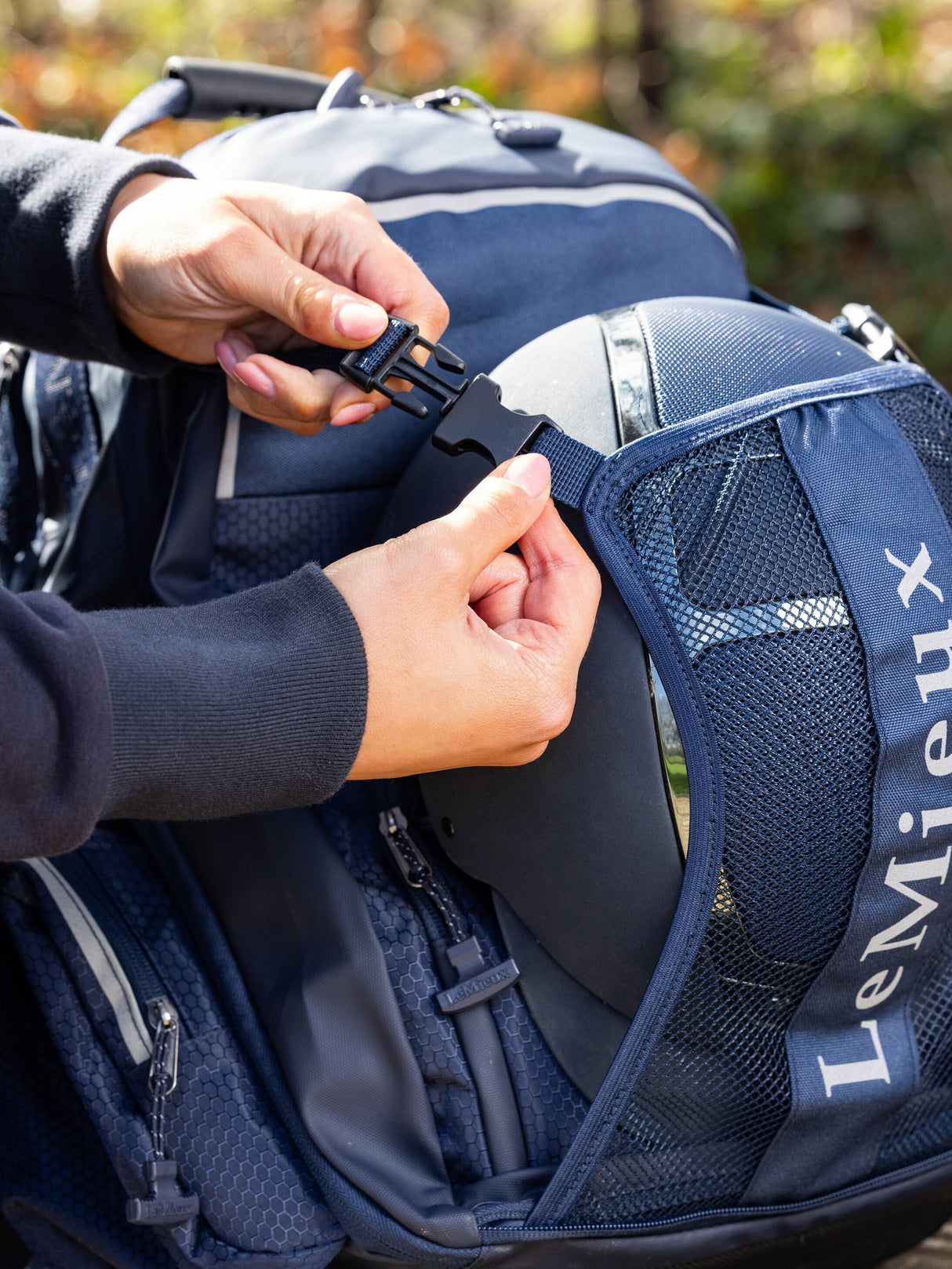 LeMieux Pro Rucksack Navy