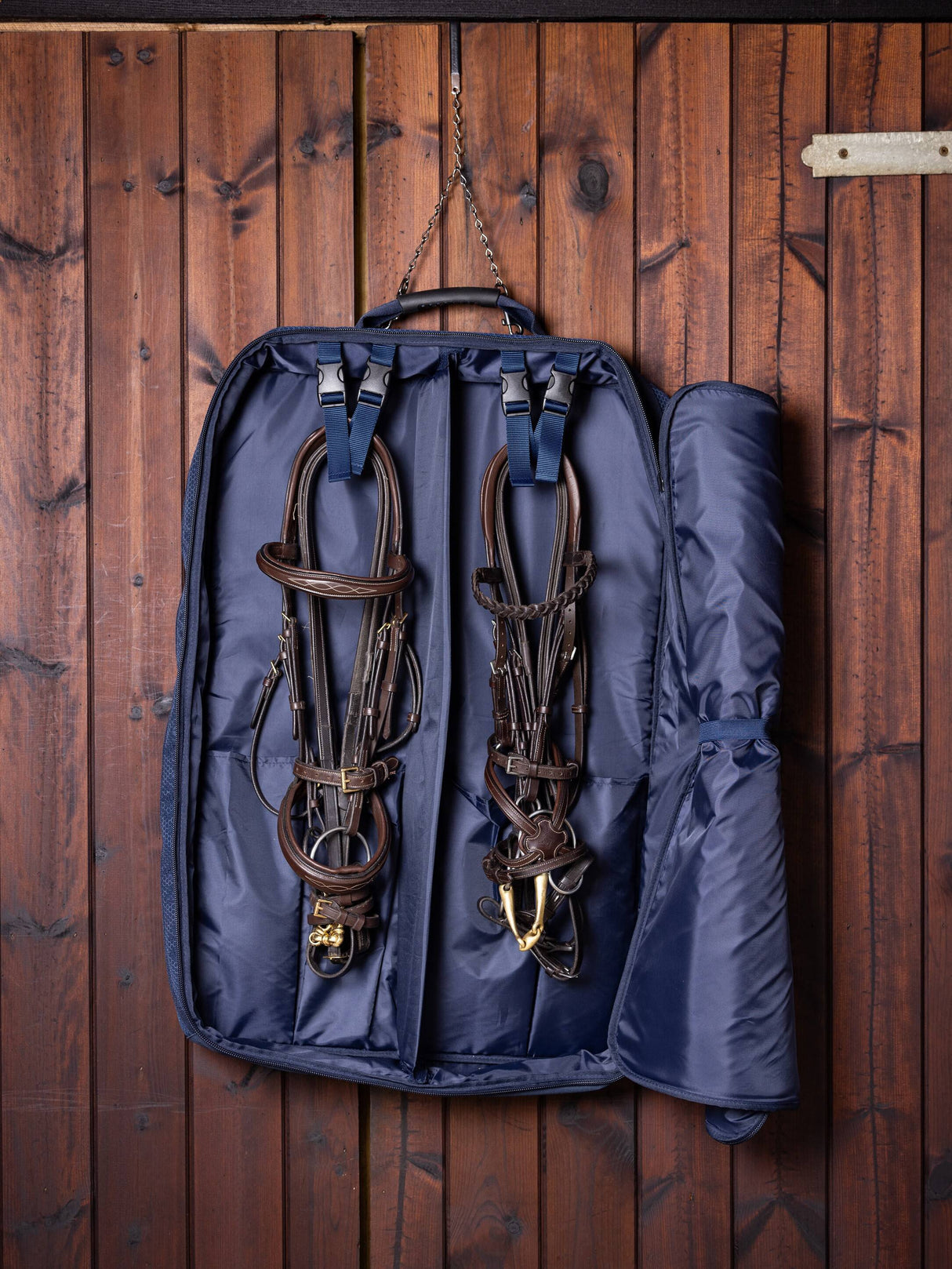 LeMieux Twin Bridle Bag Navy