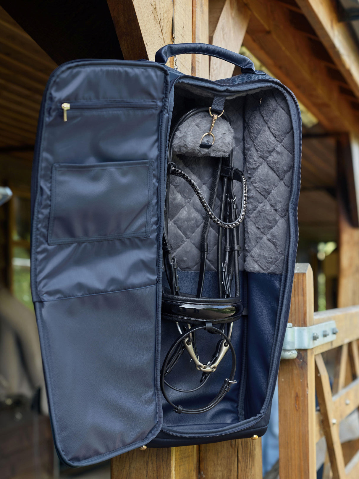 LeMieux Luxe Bridle Bag Navy