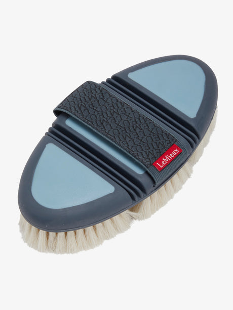 LeMieux Flexi Goat Hair Body Brush Petrol