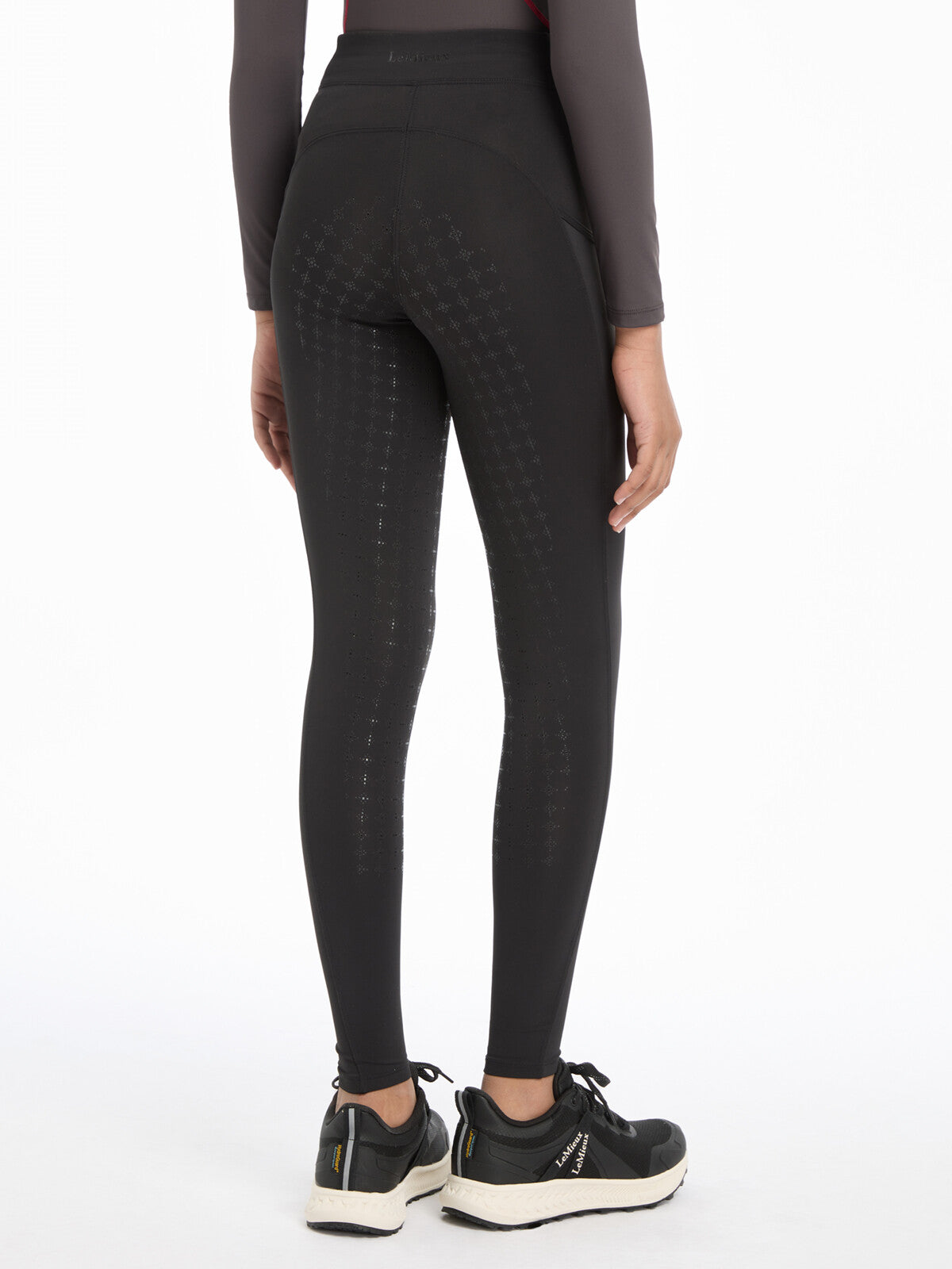 LeMieux Young Rider Orla Pull On Breeches Black