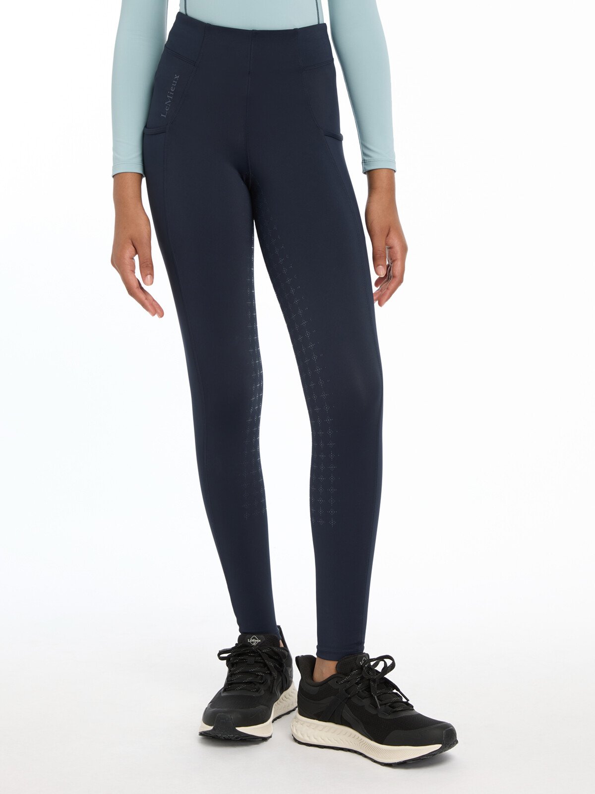LeMieux Young Rider Orla Pull On Breeches Navy