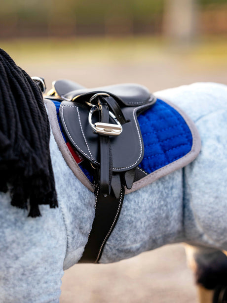 LeMieux Toy Pony Jump Saddle Pad Benetton Blue