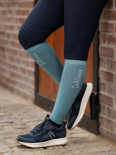 LeMieux Competition Socks Lagoon - 2 pack
