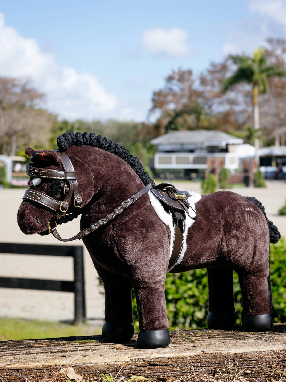 LeMieux Toy Pony Hunter Saddle Pad & Girth Brown