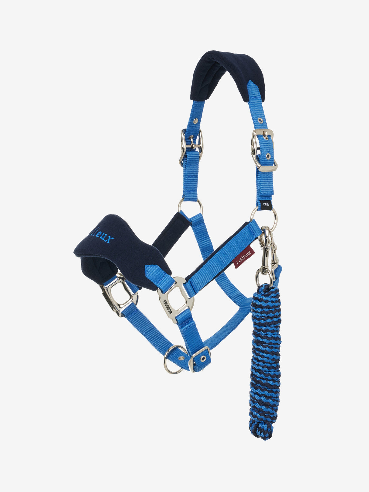 LeMieux Vogue Headcollar & Leadrope Benetton Blue