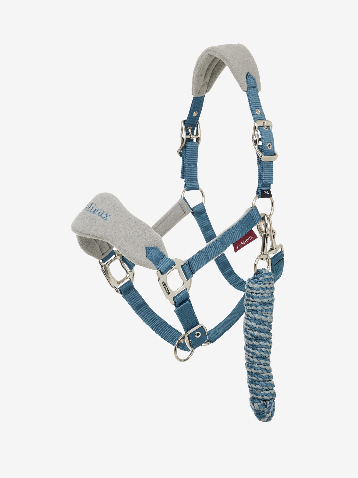 LeMieux Vogue Headcollar & Leadrope Ice Blue