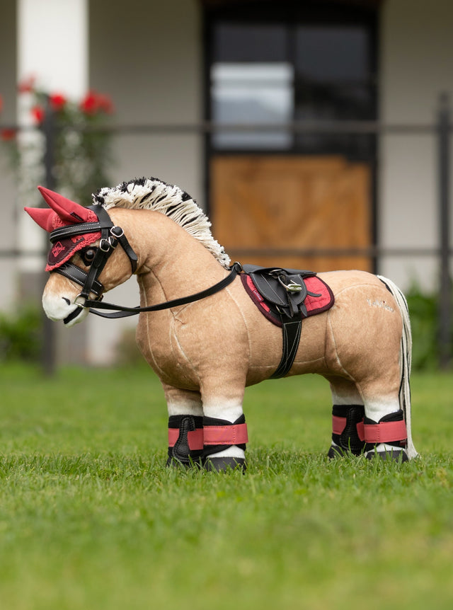 LeMieux Toy Pony Ear Bonnet Cranberry