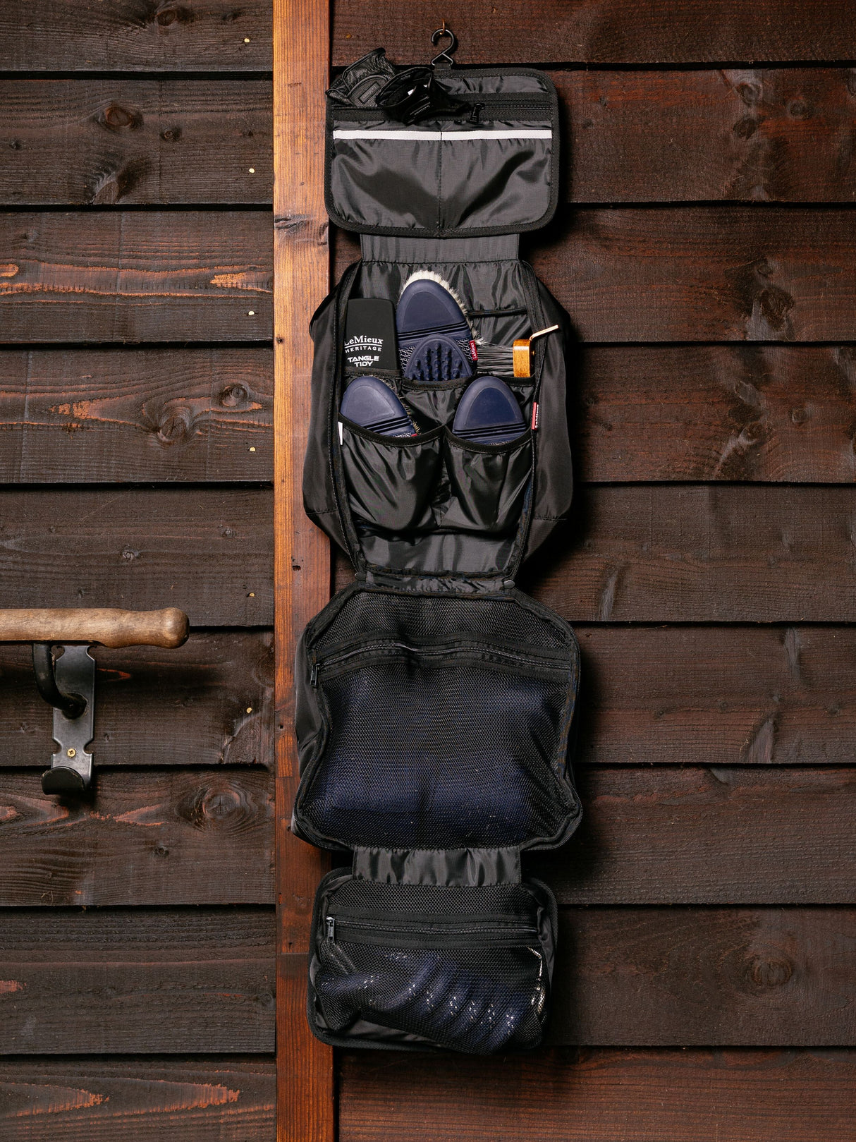 LeMieux Fold Down Pocket Organiser Black