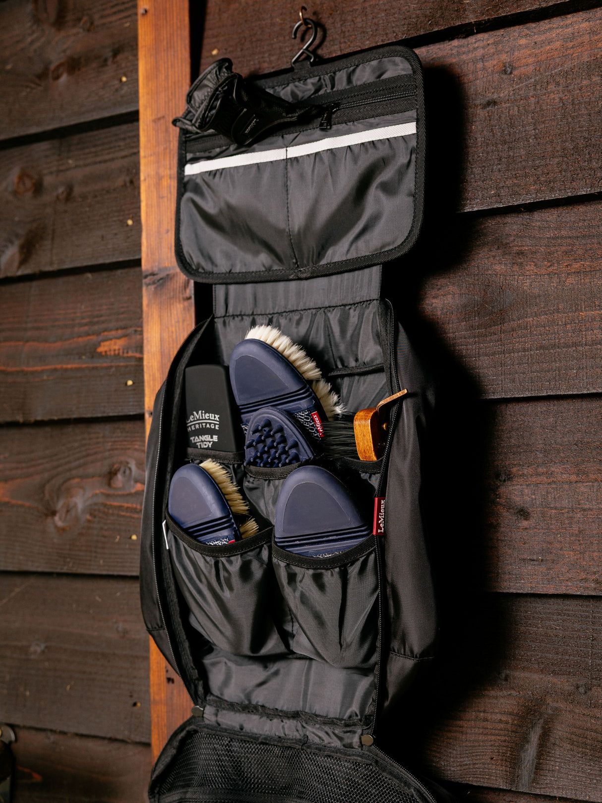 LeMieux Fold Down Pocket Organiser Black