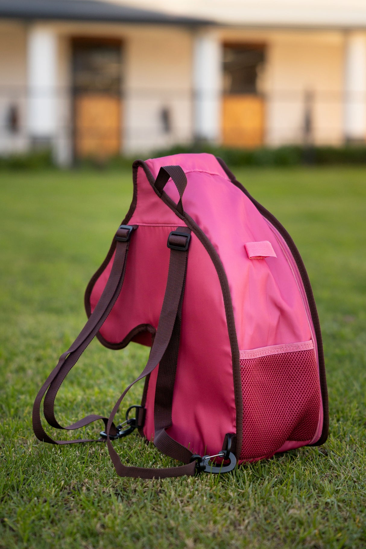 LeMieux Hobby Horse Carry Bag Cranberry