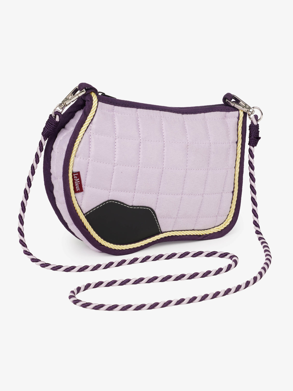 LeMieux Saddle Pad Crossbody Bag Lilac