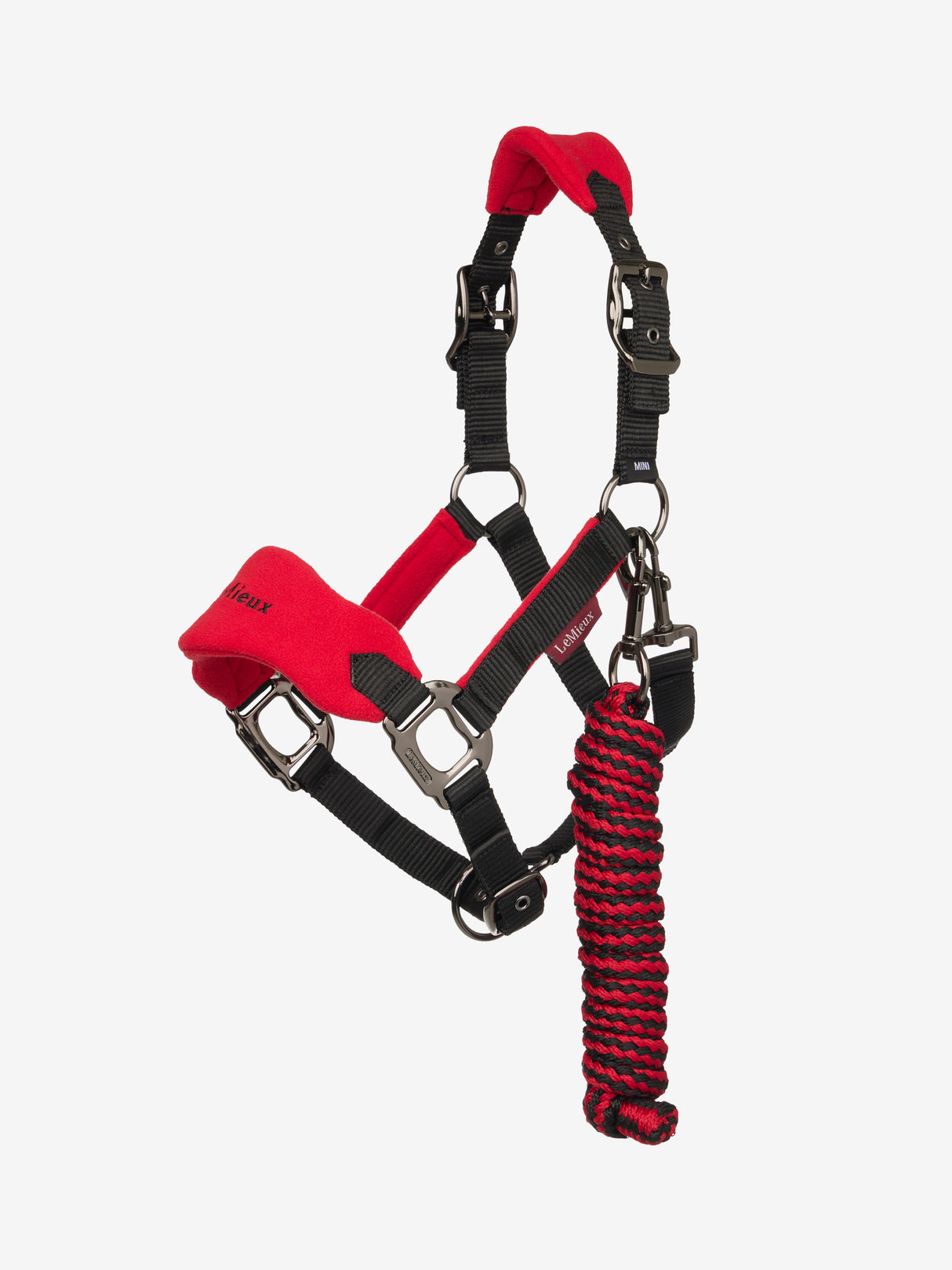 LeMieux Mini Vogue Headcollar & Leadrope Chilli