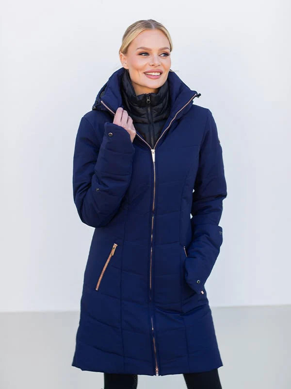 Equestrian Stockholm Denali Winter Jacket Lagoon Blush