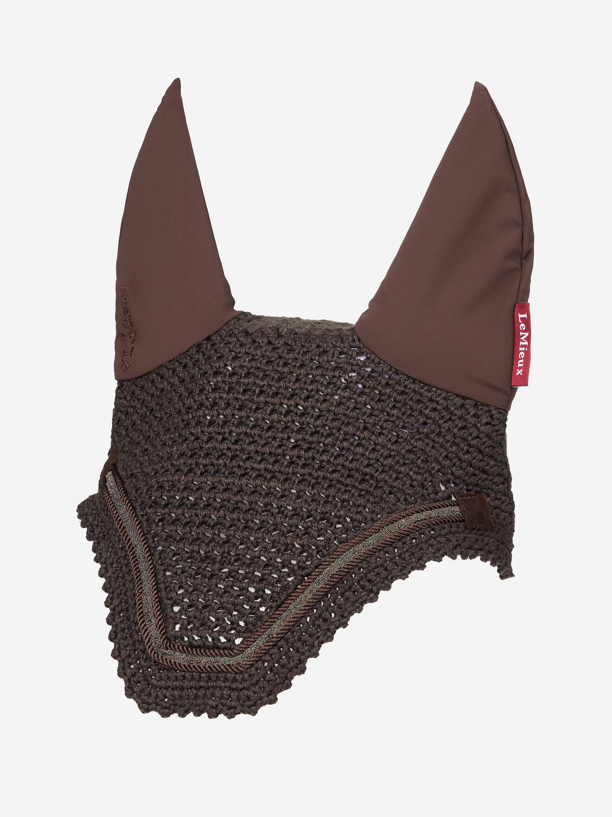 LeMieux Crystal Ear Bonnet Brown