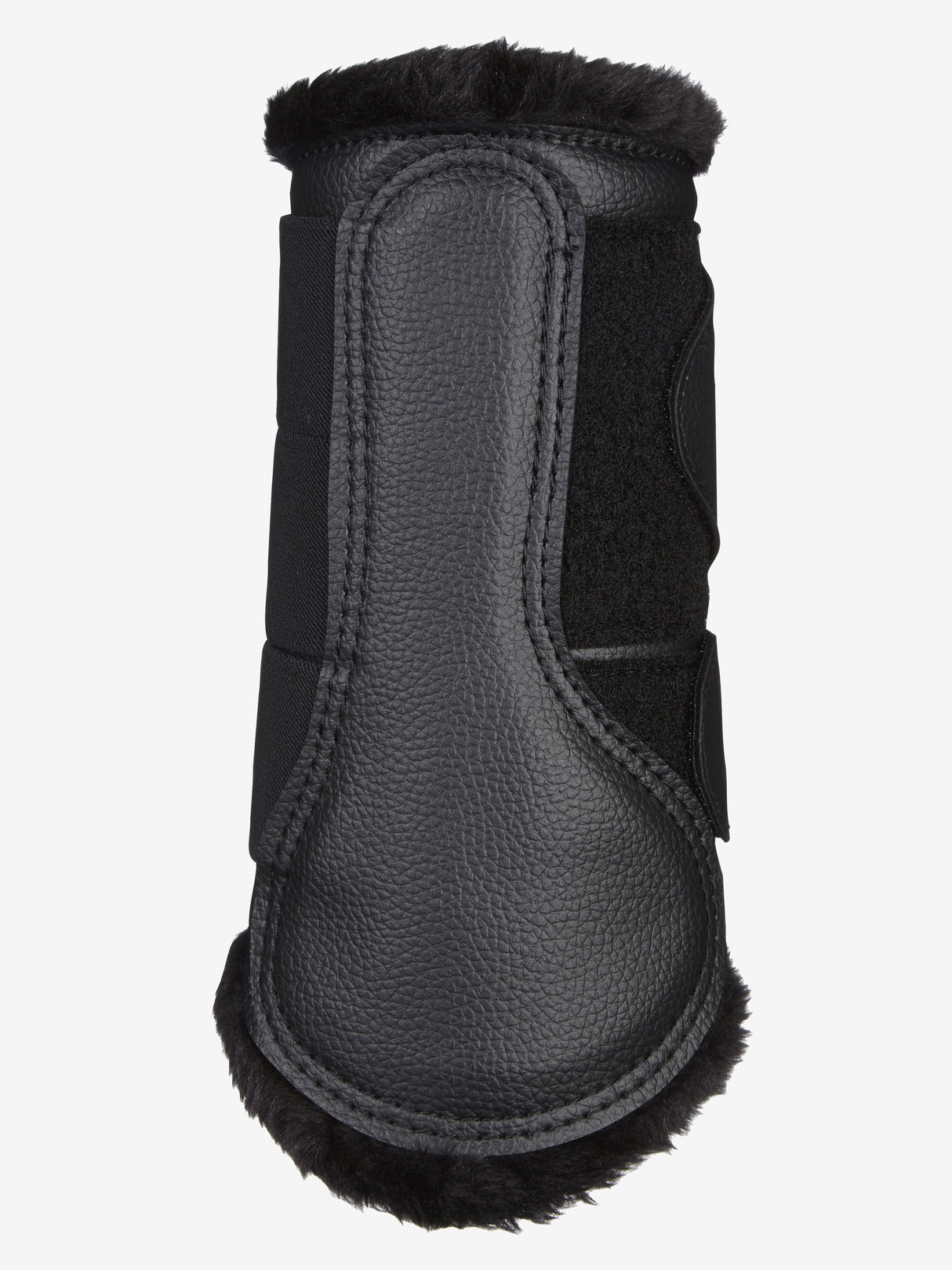 LeMieux Fleece Lined Brushing Boots Black/Black