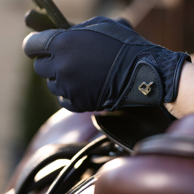 LeMieux Pro Mesh Gloves Navy
