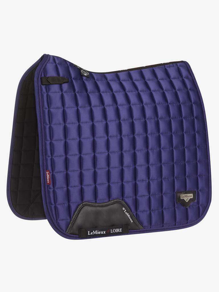 LeMieux Loire Classic Dressage Square Saddle Pad Ink Blue