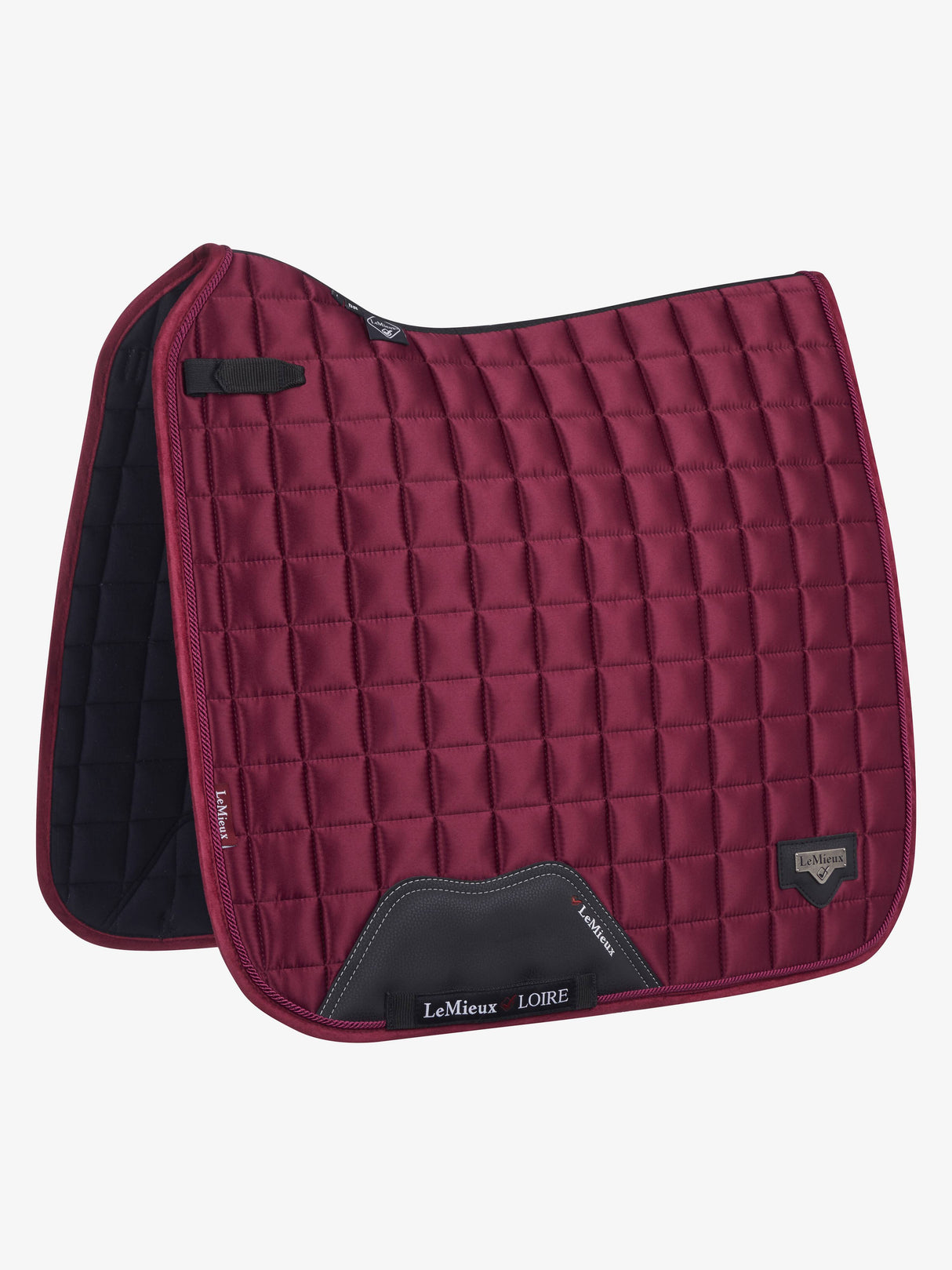 LeMieux Loire Classic Dressage Square Saddle Pad Mulberry
