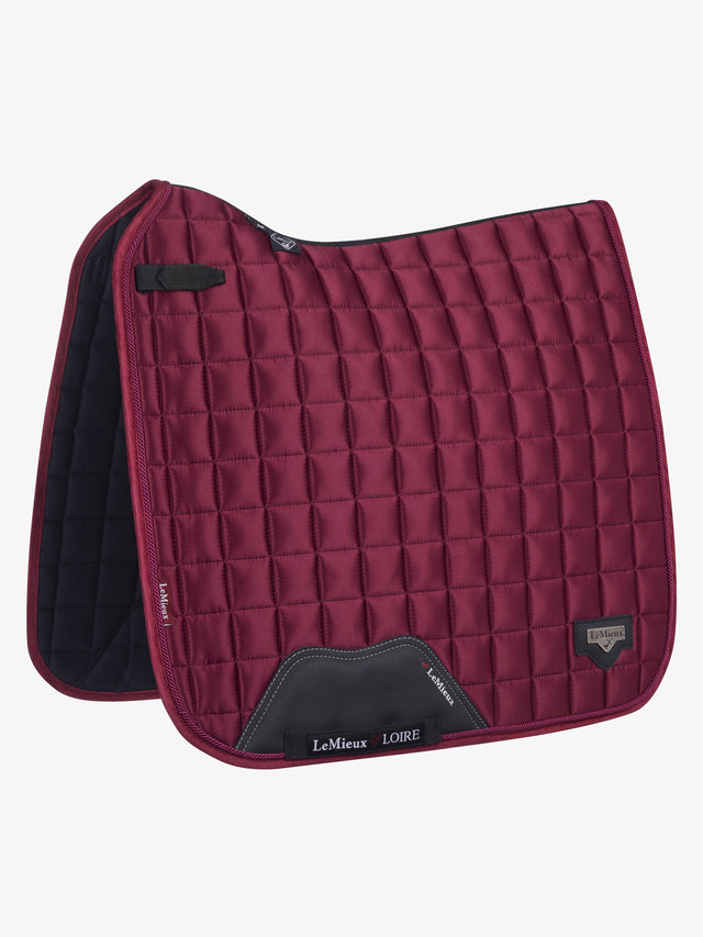 LeMieux Loire Classic Dressage Square Saddle Pad Mulberry