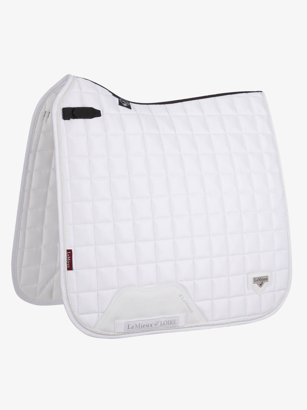 LeMieux Loire Classic Dressage Square Saddle Pad White