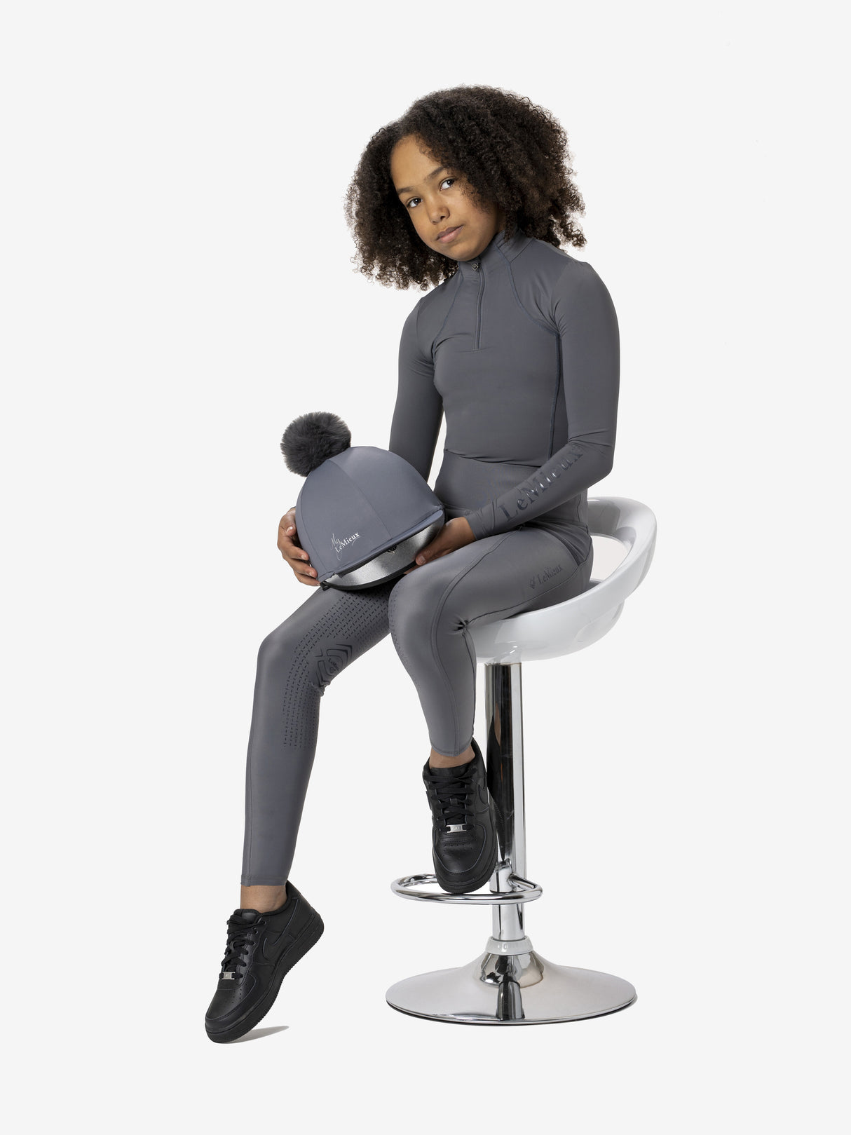 LeMieux Young Rider Base Layer Slate