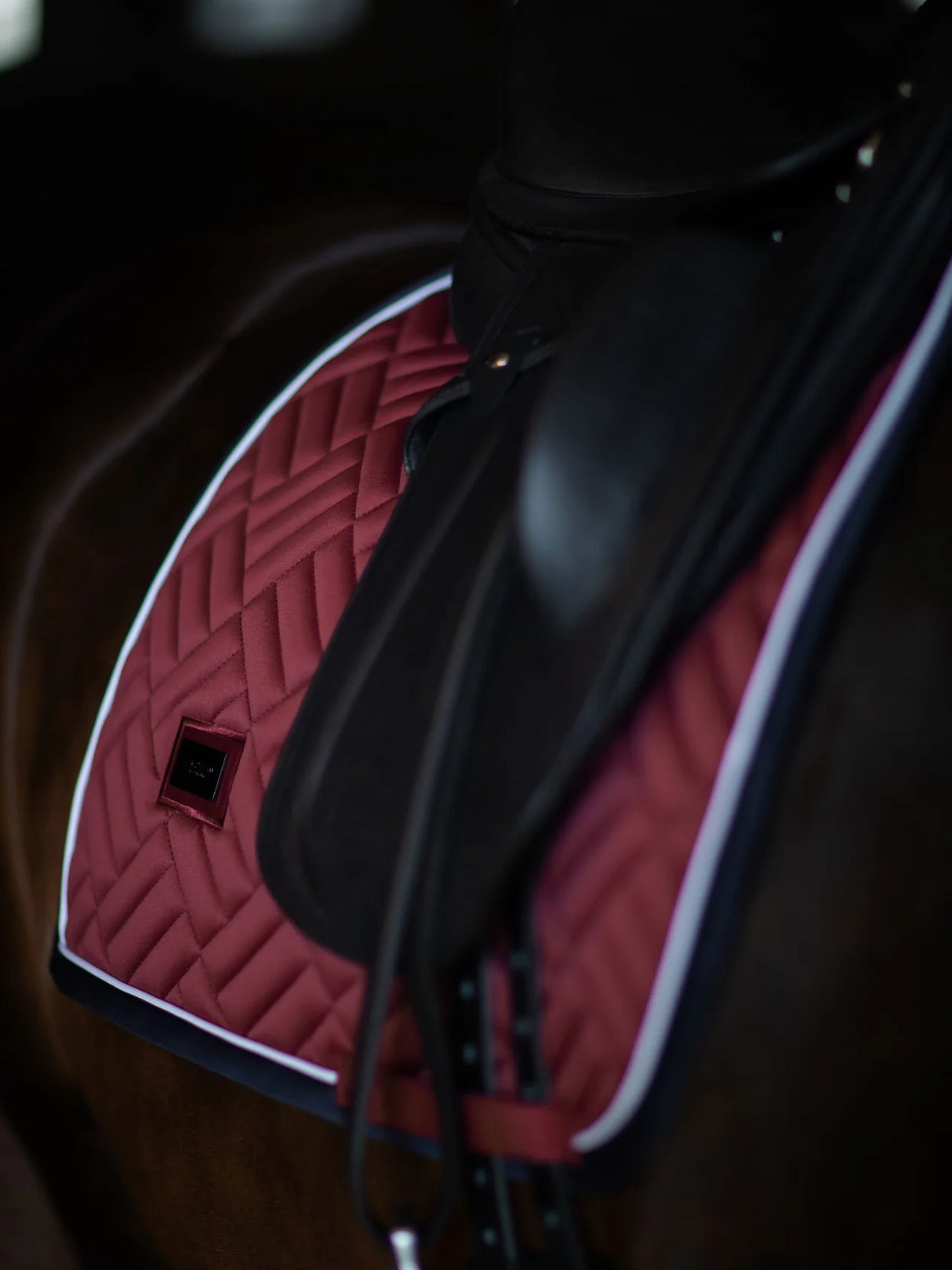 Equestrian Stockholm Modern Dressage Saddle Pad Luxe