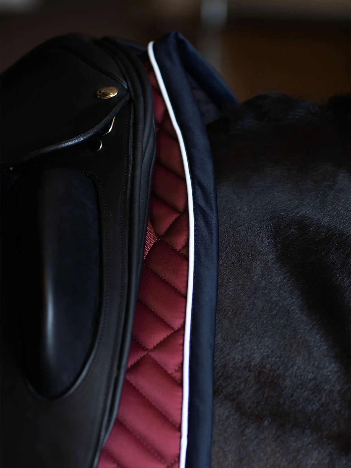 Equestrian Stockholm Modern Dressage Saddle Pad Luxe