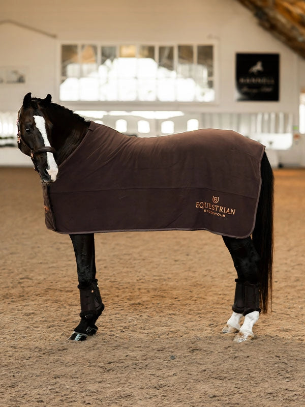 Equestrian Stockholm Fleece Explore Rug Moonless Night