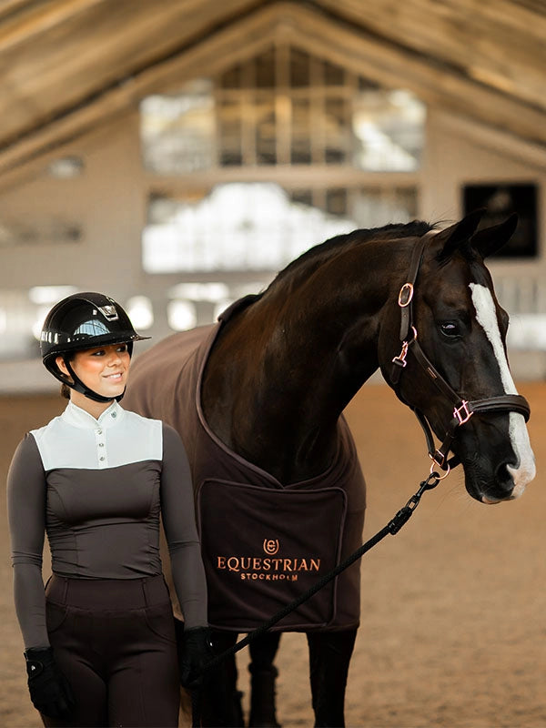 Equestrian Stockholm Fleece Explore Rug Moonless Night