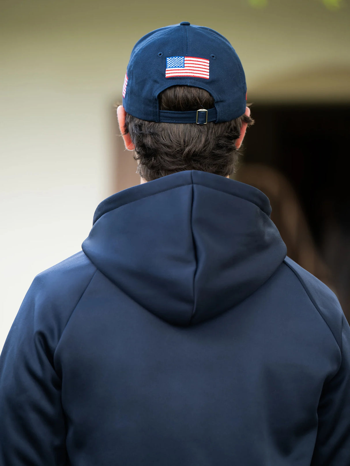 Equestrian Stockholm Ease Mens Hoodie Navy