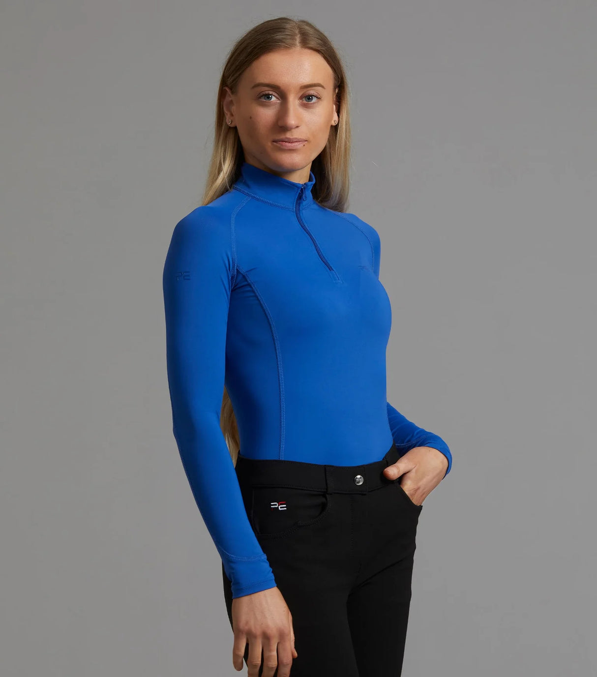 Premier Equine Ombretta Technical Base Layer Royal Blue