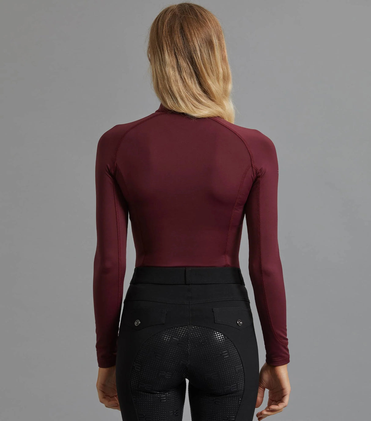Premier Equine Ombretta Technical Base Layer Wine