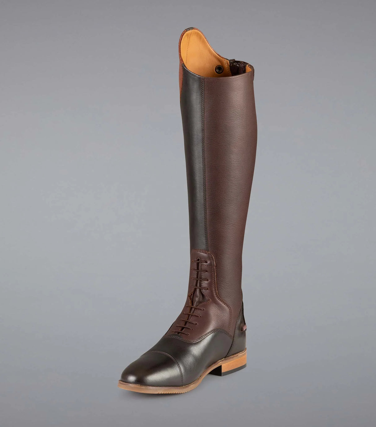 Premier Equine Passaggio Ladies Leather Field Riding Boots Brown