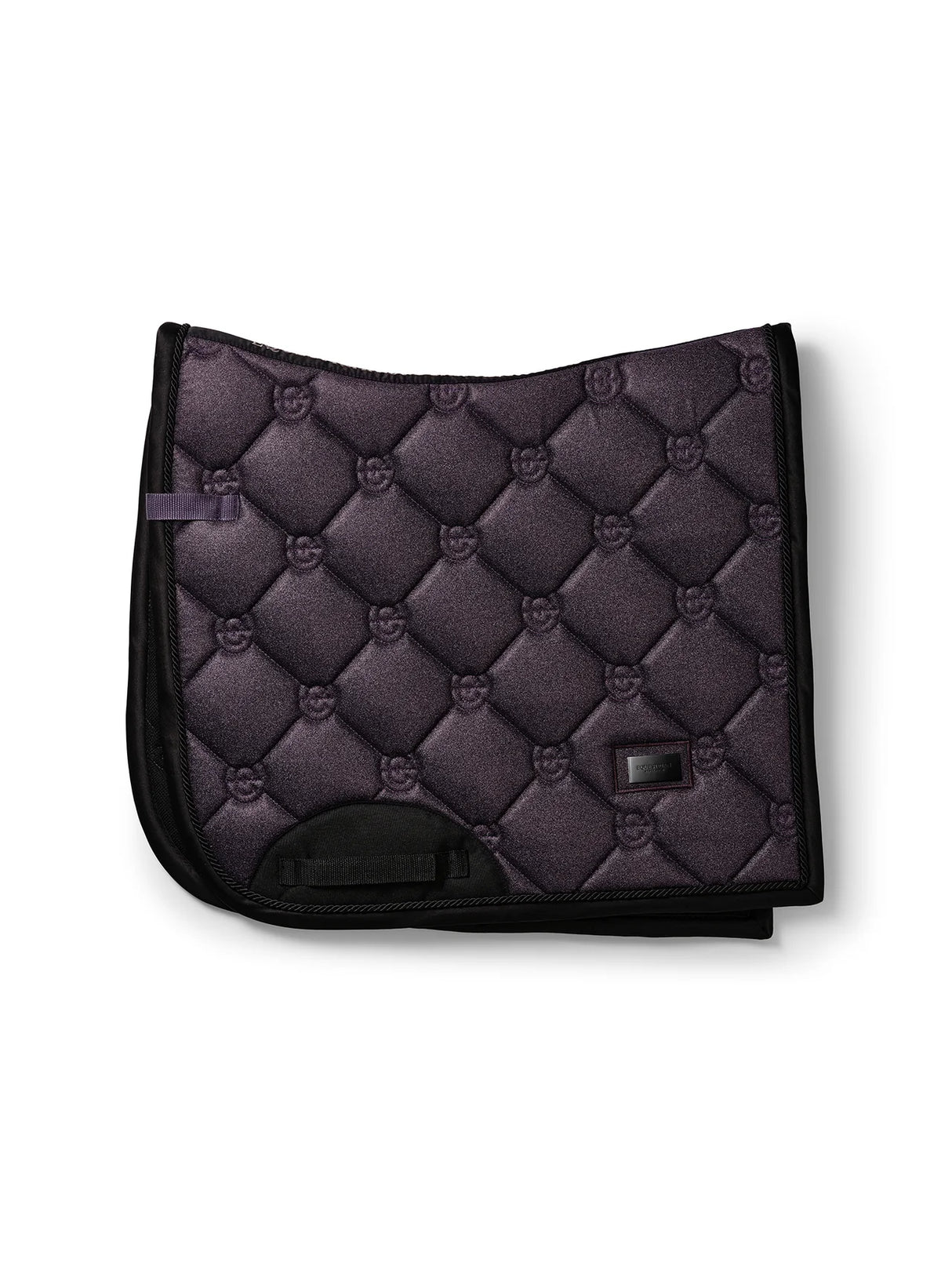 Equestrian Stockholm Dressage Saddle Pad Purple Glimmer