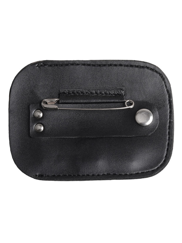 SD Design Number Holder Patent Black Croc
